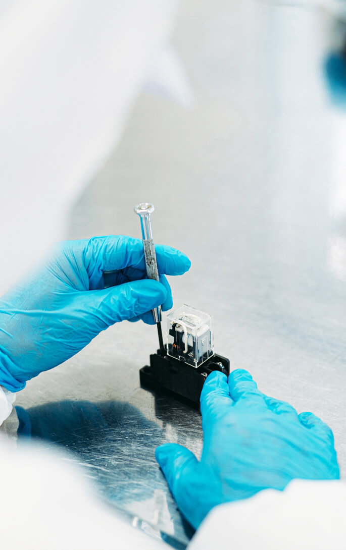 半導体製造装置の製造画像